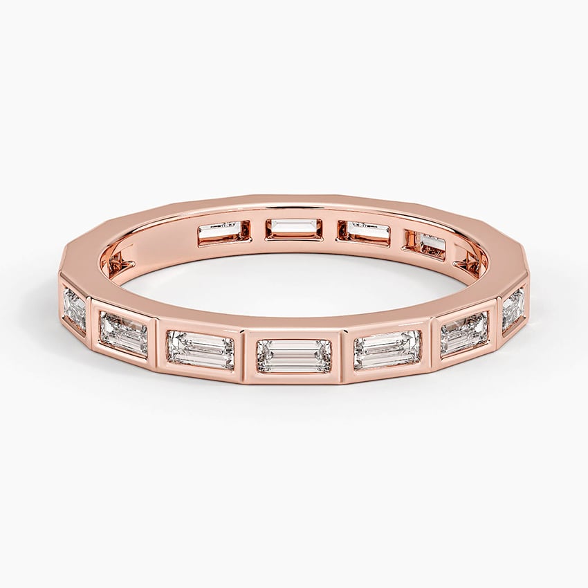 Bezel Baguette Eternity Diamond Ring (3/4 ct. tw.)