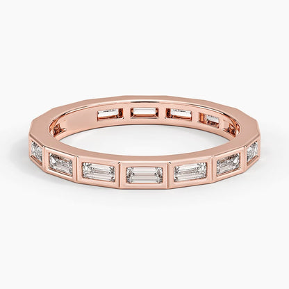 Bezel Baguette Eternity Diamond Ring (3/4 ct. tw.)