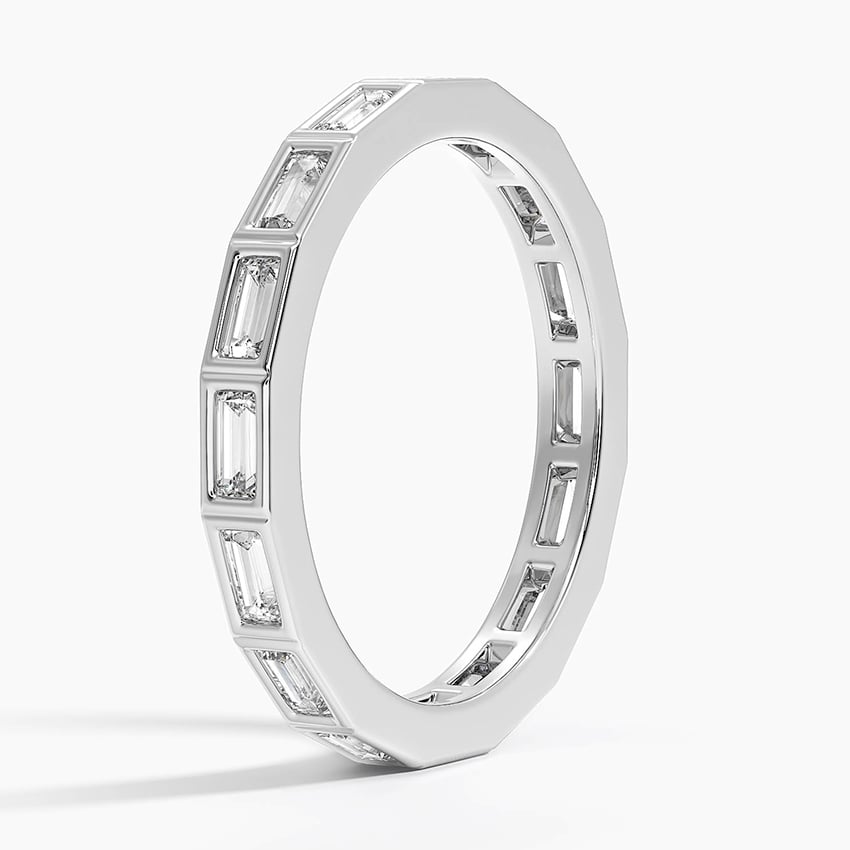 Bezel Baguette Eternity Diamond Ring (3/4 ct. tw.)