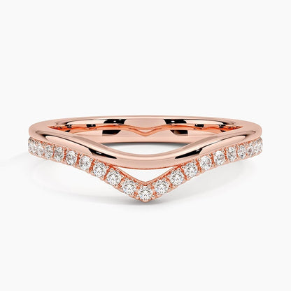 Mara Double Contoured Diamond Ring