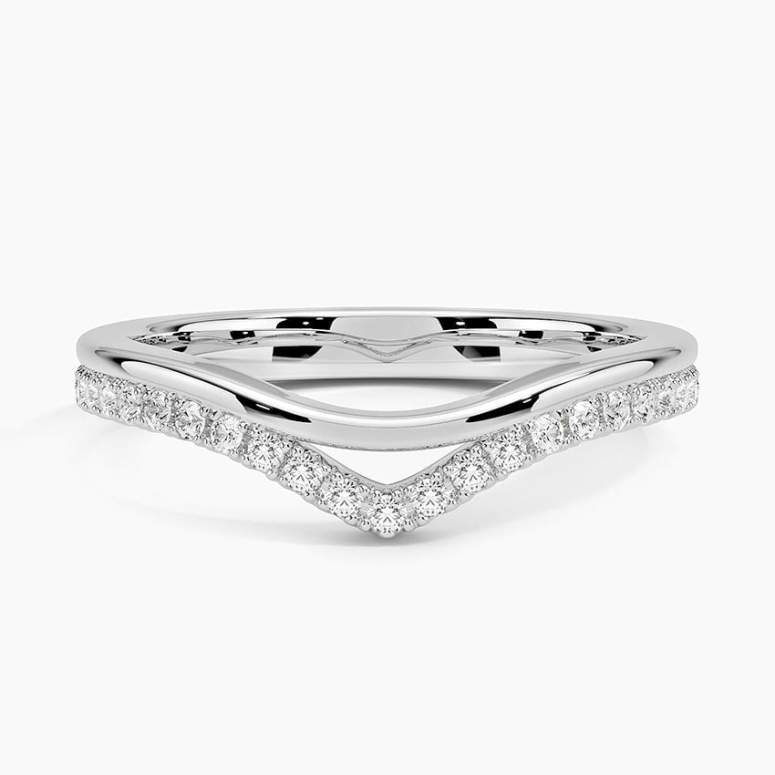 Mara Double Contoured Diamond Ring