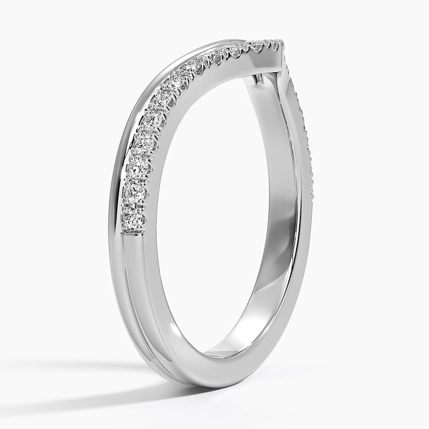 Mara Double Contoured Diamond Ring