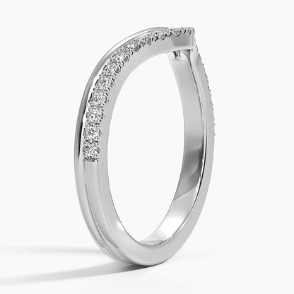 Mara Double Contoured Diamond Ring