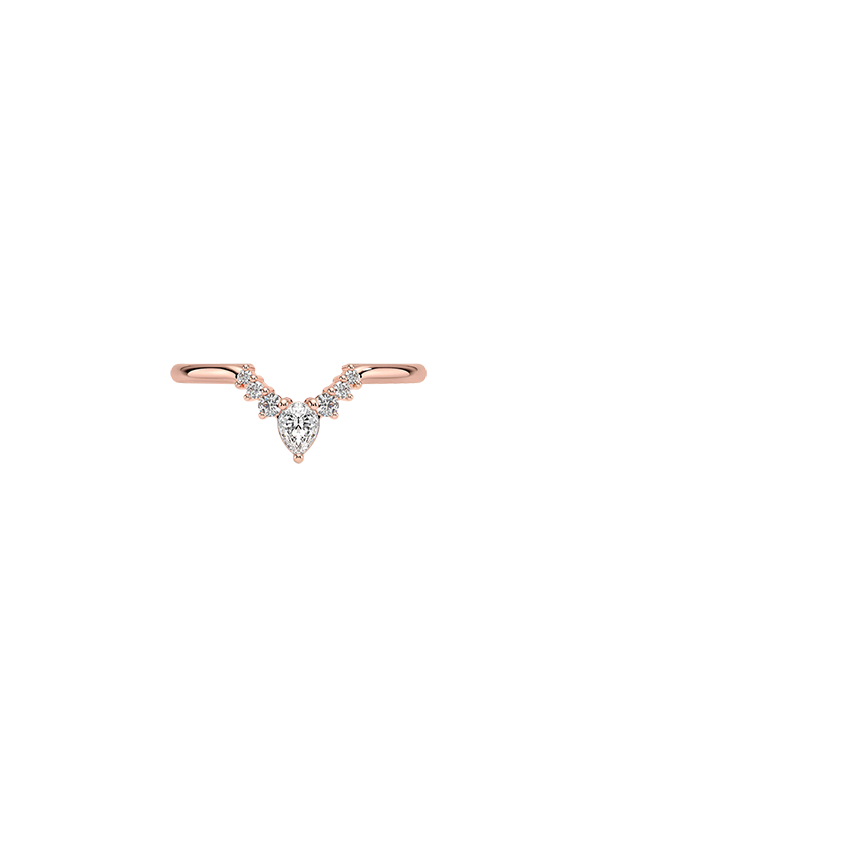 Lunette Diamond Ring (1/5 ct. tw.)