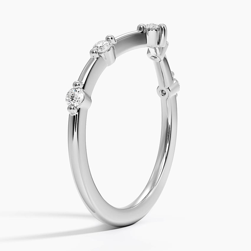 Aimee Contour Diamond Ring