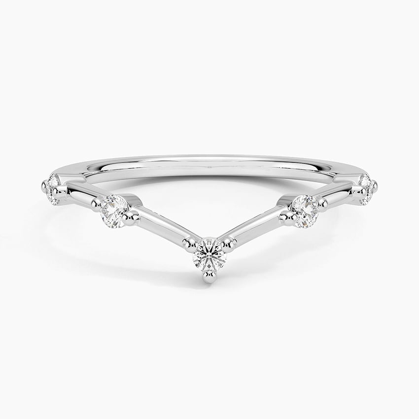 Aimee Contour Diamond Ring