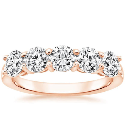 Round Five Stone Diamond Ring (1 1/2 ct. tw.)