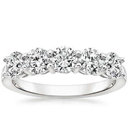 Round Five Stone Diamond Ring (1 1/2 ct. tw.)