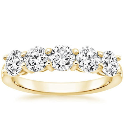 Round Five Stone Diamond Ring (1 1/2 ct. tw.)