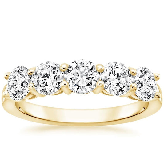 Round Five Stone Diamond Ring (1 1/2 ct. tw.)