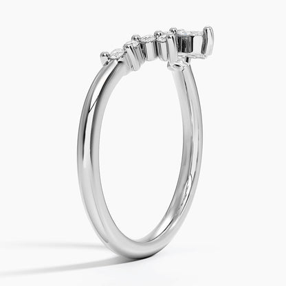 Luxe Nadia Contoured Diamond Ring
