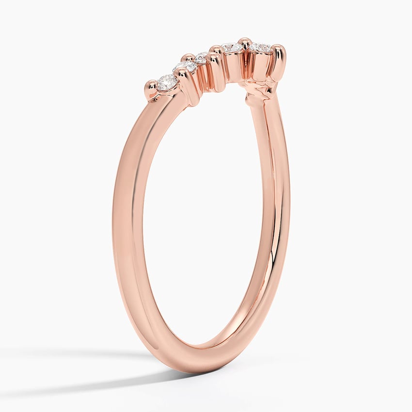 Melody Contoured Diamond Ring (1/8 ct. tw.)