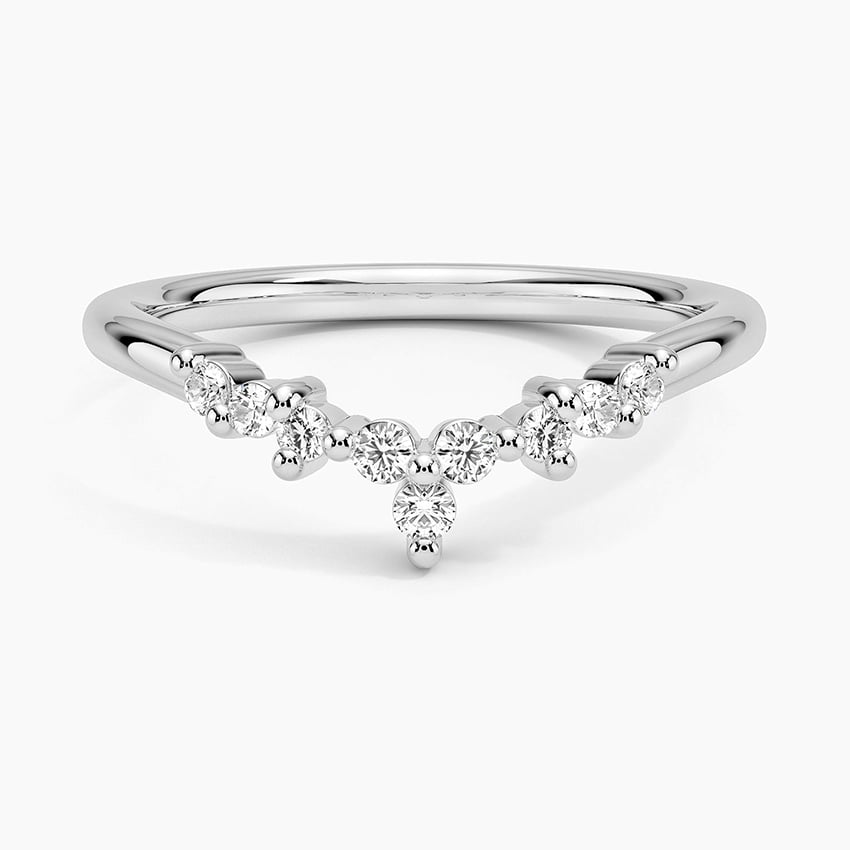 Melody Contoured Diamond Ring (1/8 ct. tw.)