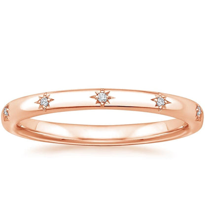 Evening Star Eternity Diamond Ring