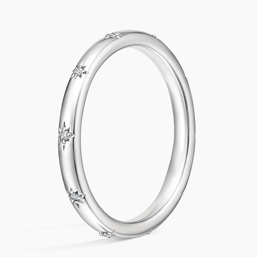 Evening Star Eternity Diamond Ring