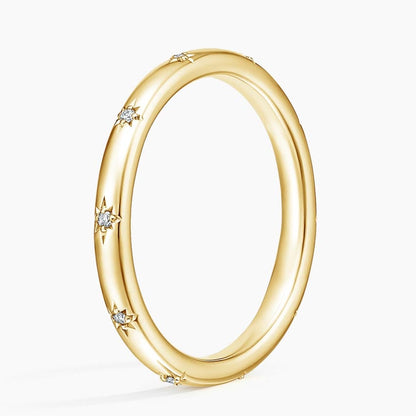 Evening Star Eternity Diamond Ring
