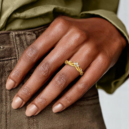Secret Garden Contour Diamond Ring (1/4 ct. tw.)
