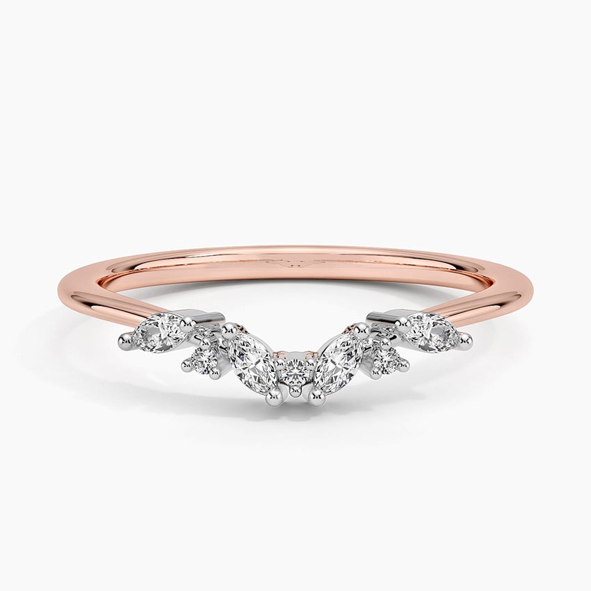 Mixed Metal Yvette Diamond Ring