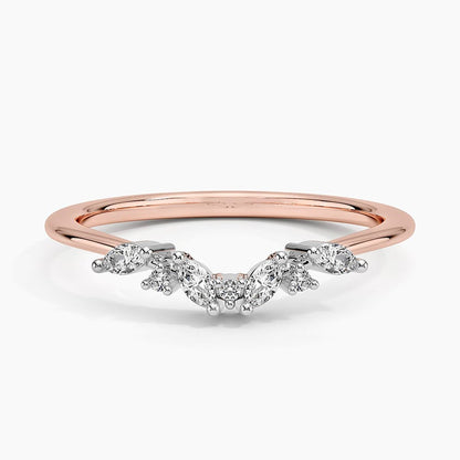 Mixed Metal Yvette Diamond Ring
