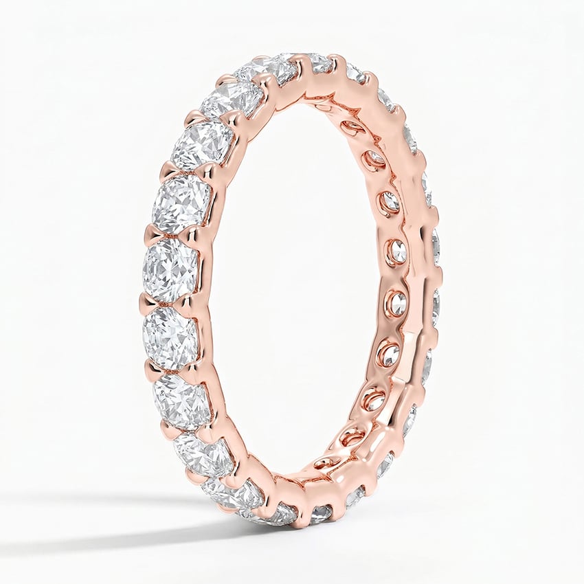 Low Profile Cushion Eternity Lab Diamond Ring (2 ct. tw.)