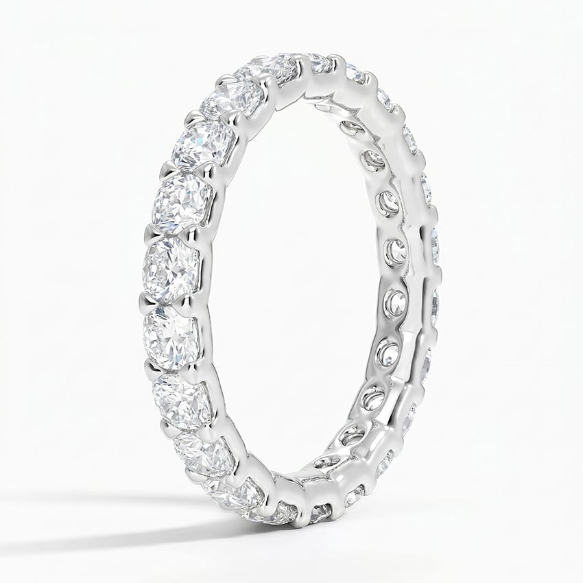 Low Profile Cushion Eternity Lab Diamond Ring (2 ct. tw.)