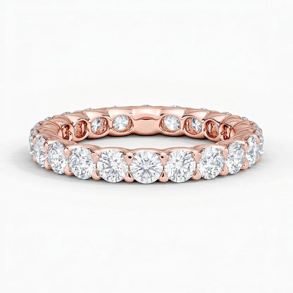 Low Profile Round Eternity Diamond Ring (2 ct. tw.)