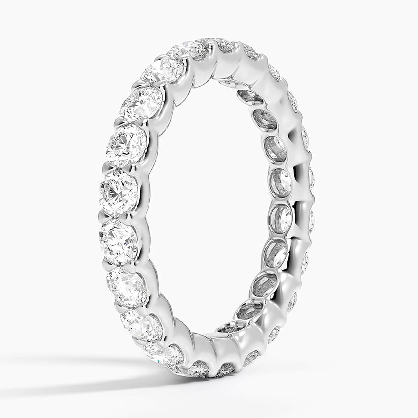Low Profile Round Eternity Diamond Ring (2 ct. tw.)