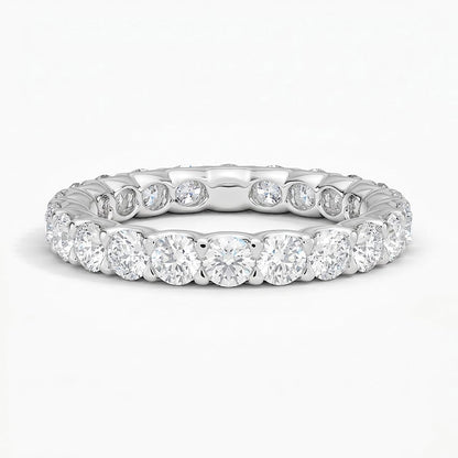 Low Profile Round Eternity Diamond Ring (2 ct. tw.)