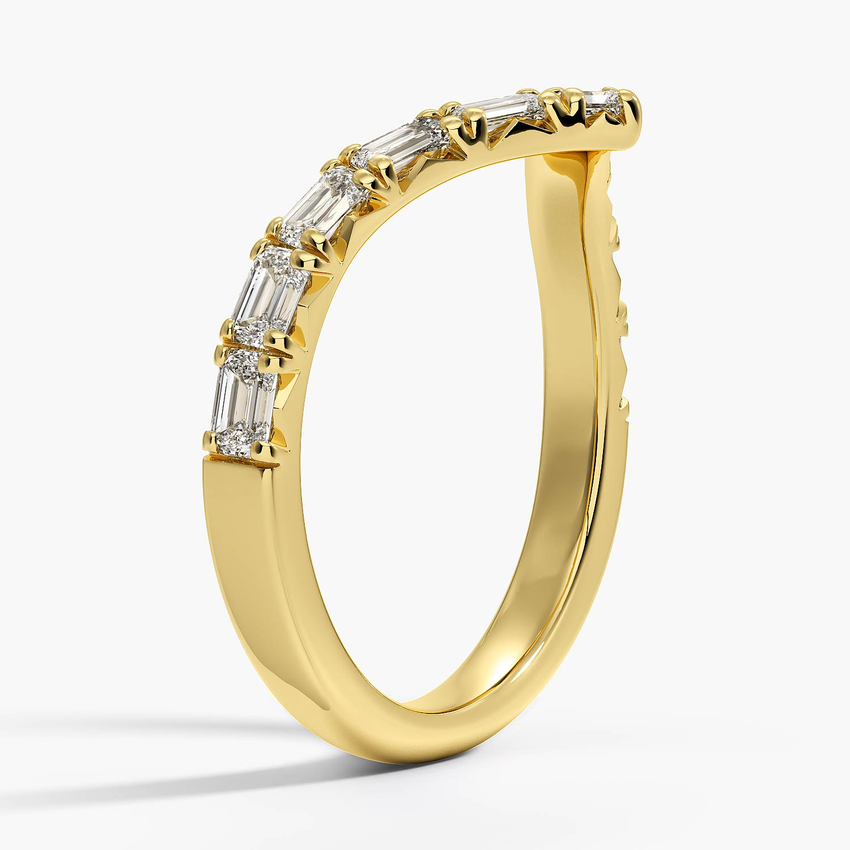 Nathalie Emerald-Cut and Asscher Lab Diamond Contour Ring (2/3 ct. tw.)