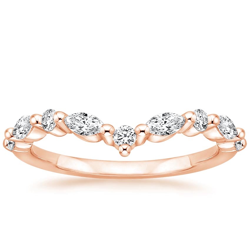 Curved Versailles Diamond Ring