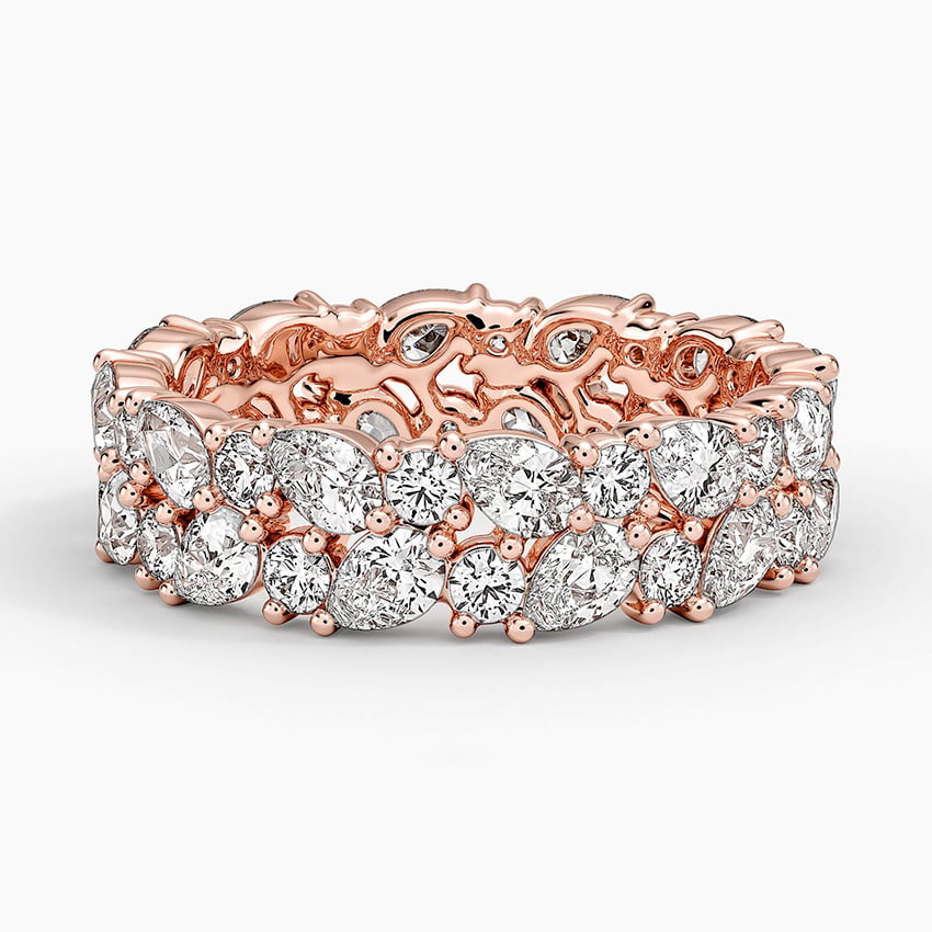Grand Olivetta Eternity Lab Diamond Ring