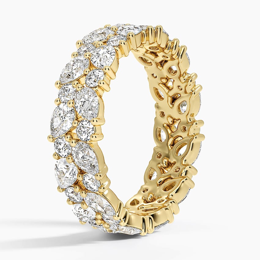 Grand Olivetta Eternity Lab Diamond Ring