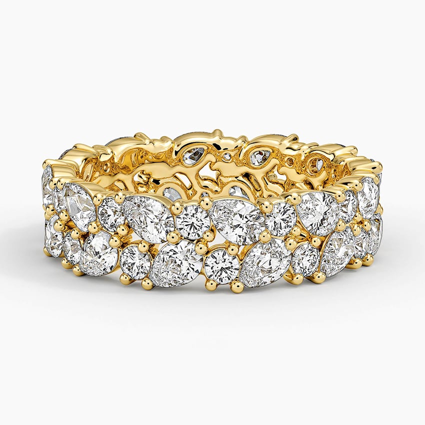 Grand Olivetta Eternity Lab Diamond Ring