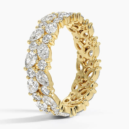 Olivetta Double Row Eternity Diamond Ring