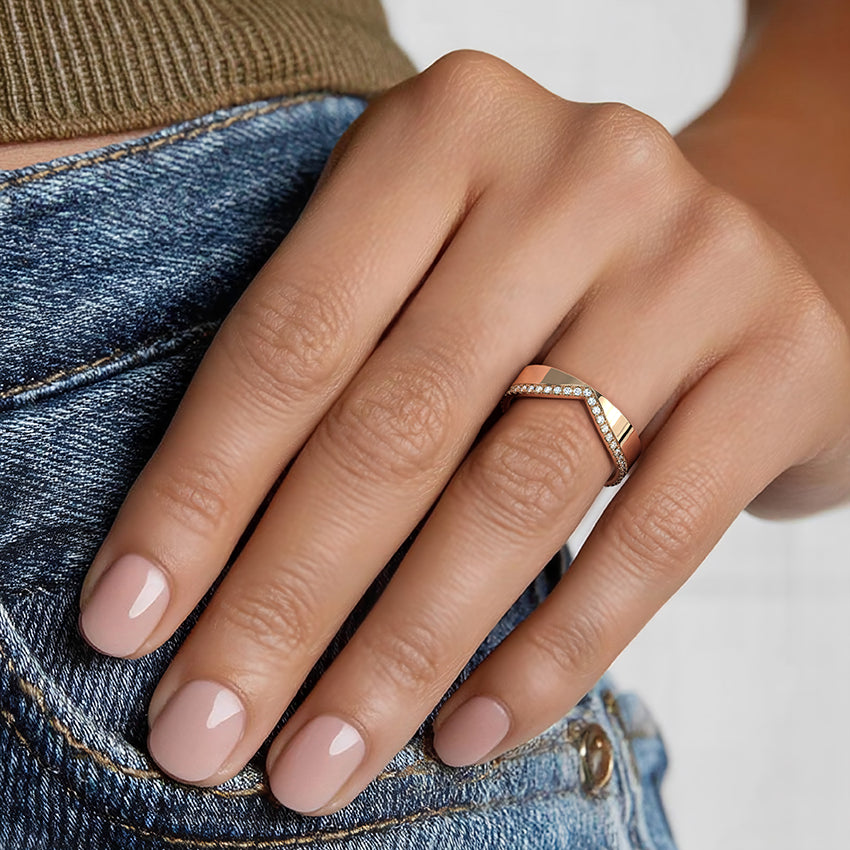Kaia Contour Diamond Ring (1/4 ct. tw.)