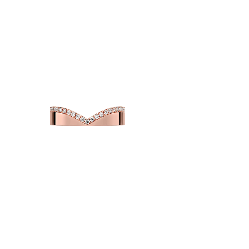 Kaia Contour Diamond Ring (1/4 ct. tw.)