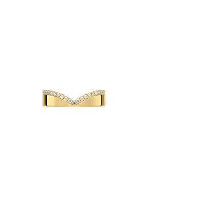 Kaia Contour Diamond Ring (1/4 ct. tw.)