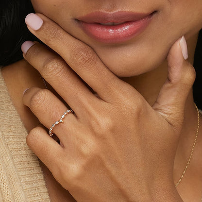 Delicate Versailles Contour Lab Diamond Ring (1/3 ct. tw.)
