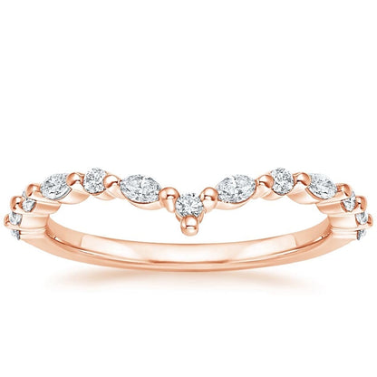 Delicate Versailles Contour Lab Diamond Ring (1/3 ct. tw.)