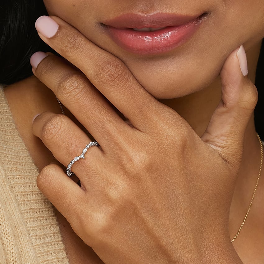 Delicate Versailles Contour Lab Diamond Ring (1/3 ct. tw.)