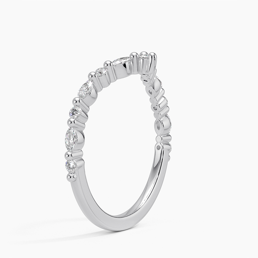 Delicate Versailles Contour Lab Diamond Ring (1/3 ct. tw.)