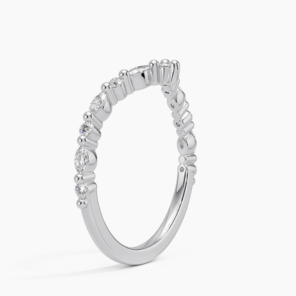 Delicate Versailles Contour Lab Diamond Ring (1/3 ct. tw.)