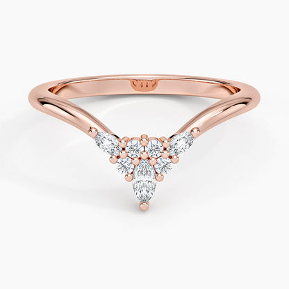 Nadia Contour Diamond Ring