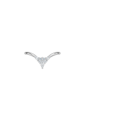 Nadia Contour Diamond Ring