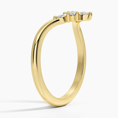 Nadia Contour Lab Diamond Ring