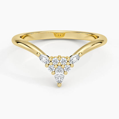 Nadia Contour Diamond Ring