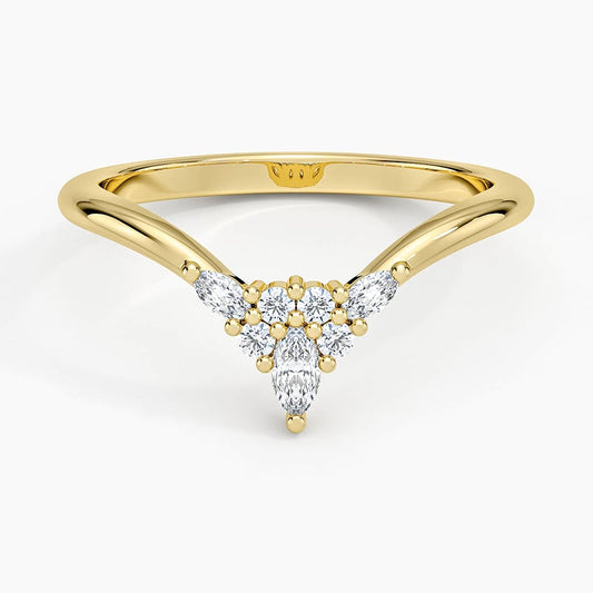 Nadia Contour Lab Diamond Ring