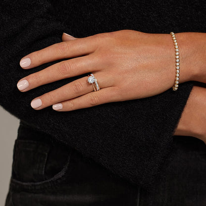 Kelly Baguette Eternity Lab Diamond Ring