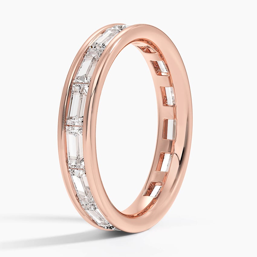 Kelly Baguette Eternity Lab Diamond Ring