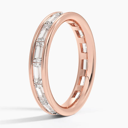 Kelly Baguette Eternity Lab Diamond Ring